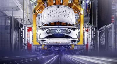 Noul Mercedes-Benz CLA intră în producție. Primele unități, fabricate în Germania - Photo