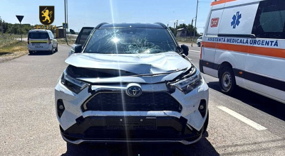 Accident mortal la Sărăteni. Un biciclist a fost ucis pe trecerea de pietoni de un șofer cu Toyota - Photo