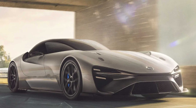 Lexus SC revine ca sport-coupe hibrid. Noul model premium debutează în 2027-2028 - Photo