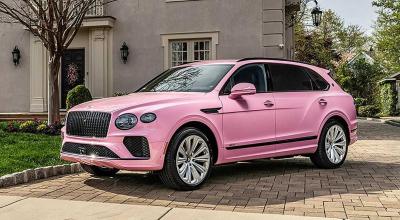 Un client din SUA a comandat un Bentley Bentayga personalizat în nuanța Roz Candy - Photo