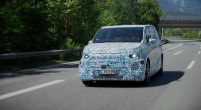 Noul model electric Mercedes VLE a parcurs peste 1.000 km de la Stuttgart, la Roma în doar 13 ore - Photo