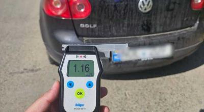 Șoferiță fără permis și în stare avansată de ebrietate, depistată la volan în raionul Ialoveni - Photo