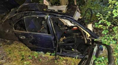 Accident grav la Drochia: trei persoane au fost spitalizate, după ce șoferul unui BMW a pierdut controlul asupra volanului - Photo