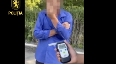 (VIDEO) Biciclist din Dondușeni, prins cu o alcoolemie record de 2.38 mg/l - Photo