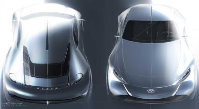(FOTO) Mazda prezintă Vision X-Coupe, mașina care „curăță” aerul pe măsură ce o conduci - Photo