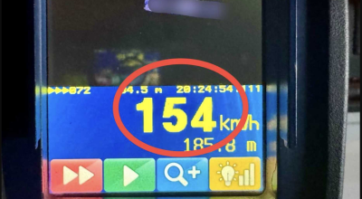 154 km/h pe bd. Dacia. Un tânăr șofer riscă suspendarea permisului pentru viteză excesivă - Photo