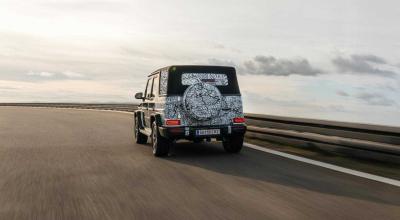 Mercedes publică primele imagini cu noul G-Class, care apare în configurația cabrio - Photo