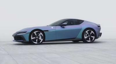Ferrari transformă V12-le într-o operă de artă. Au creat un 12Cilindri unicat, inspirat din cultura Coreei de Sud - Photo