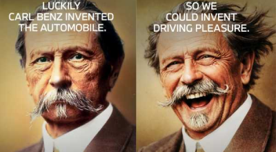 „Lupta” între legende continuă. BMW a felicitat Mercedes-Benz cu ocazia aniversării de 140 de ani de la înființarea mărcii - Photo