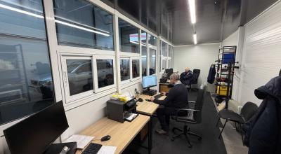 Biroul de identificare autovehicule „Centru” a fost reamplasat într-un nou sediu. Noua locație se află pe șos. Muncești - Photo