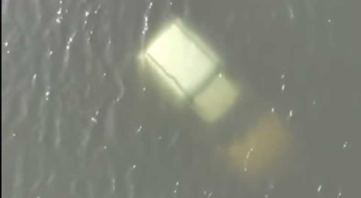 (VIDEO) În lacul Ghidighici a fost depistată o mașină. IGSU este la fața locului - Photo