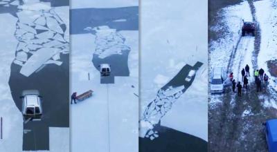 A fost sau nu recuperată mașina din lacul Ghidighici? Precizările IGSU - Photo