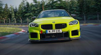 BMW M2 CS devine și mai radical. Bavarezii au inclus în ofertă un pachet Track Kit dedicat circuitului - Photo
