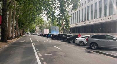 Mâine, 15 aprilie, va fi sistat traficul rutier în centrul capitalei. Transportul va fi redirecționat pe străzile adiacente - Photo